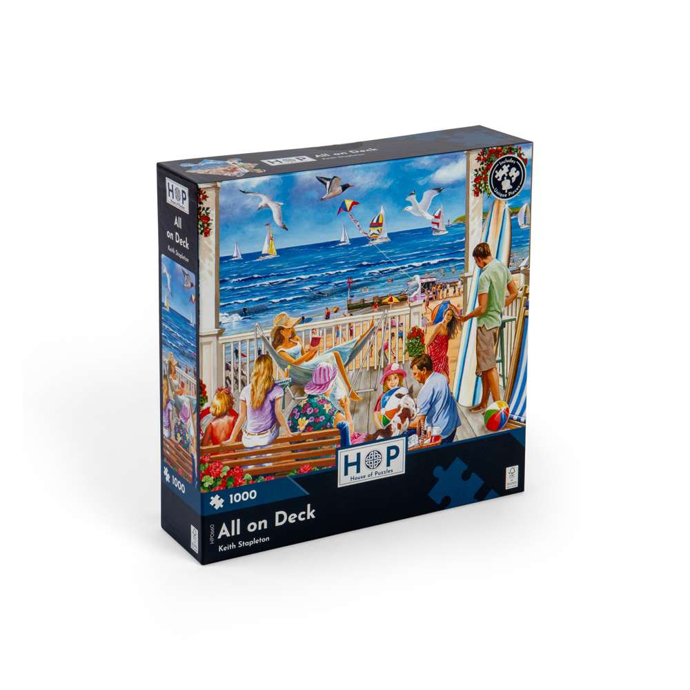 All On Deck - 1000 Piece Jigsaw Puzzle