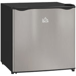 Mini Fridge With Chiller Box, Silver