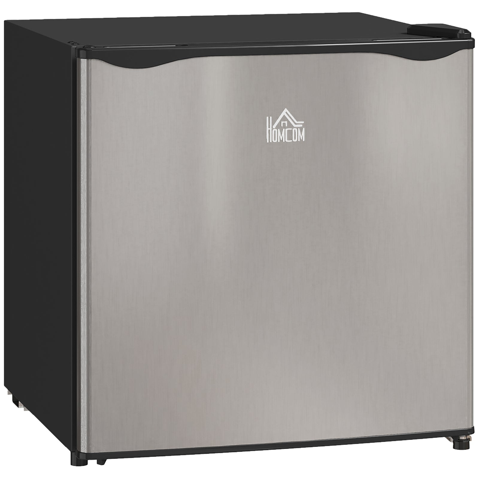 Mini Fridge With Chiller Box, Silver