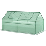 Raised Garden Bed With Greenhouse | Green