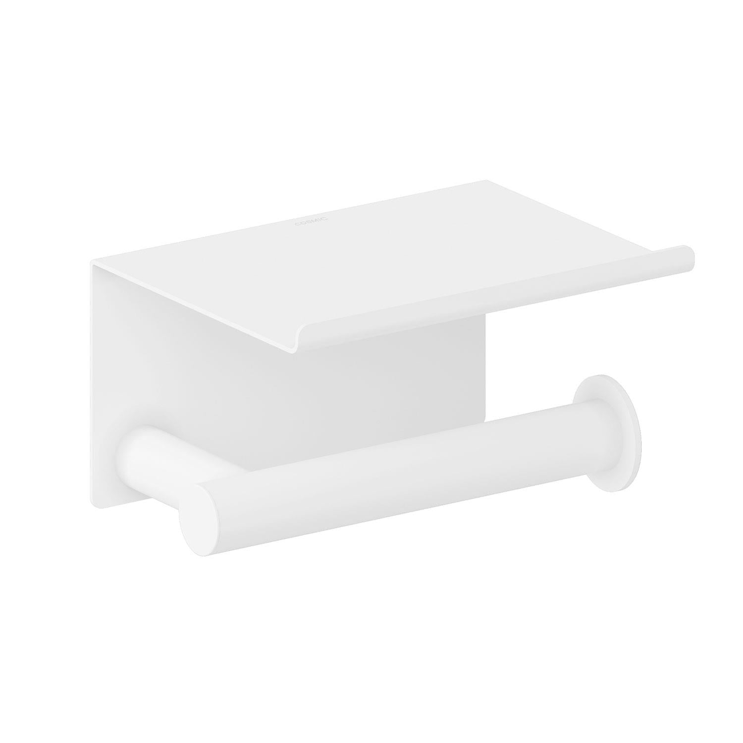 Paper Holder With Cover Matt White Architect Sp