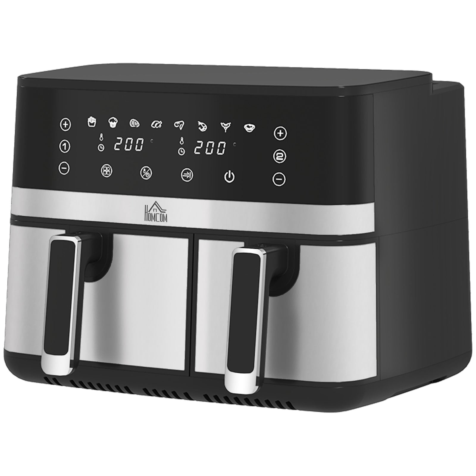 Dual Zone Air Fryer 8.5l Double Air Fryer With Sync Finish
