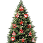 Christmas Tree Wooden Hanging Ornament Set