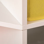 Kids Storage Cabinet Corner Organizer With Anti-tipping Hardware Drawer | White
