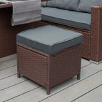 Rattan Corner Set | Brown