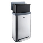 Xl Pedal Recycling Bin 65l | 65L | Silver