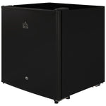 46l Counter Top Fridge Mini Fridge With Lock Chiller Box | One Size | Black