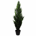 120cm Artificial Cedar Cypress Topiary Uv Resistant