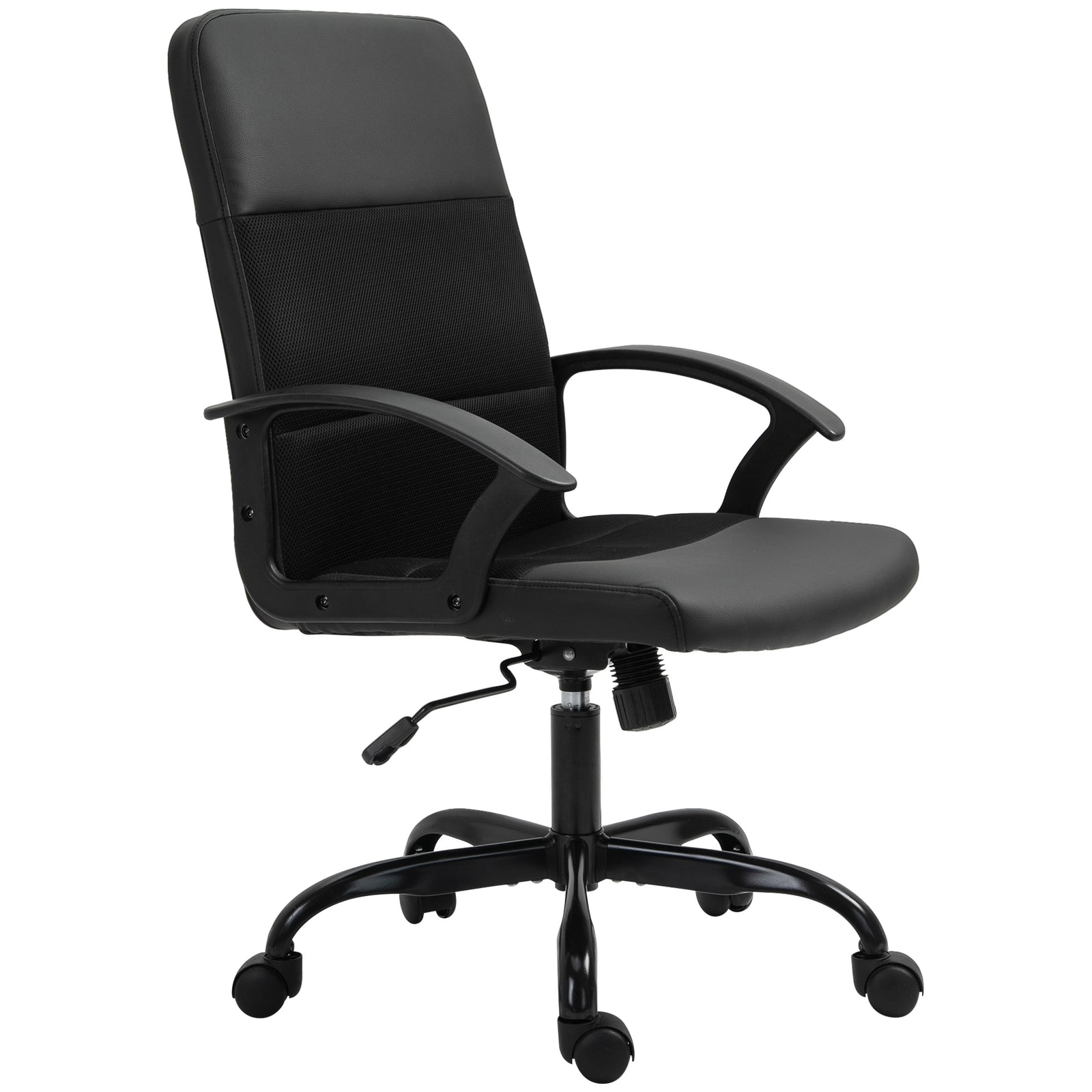 Pvc Leather Mesh Ergonomic Chair