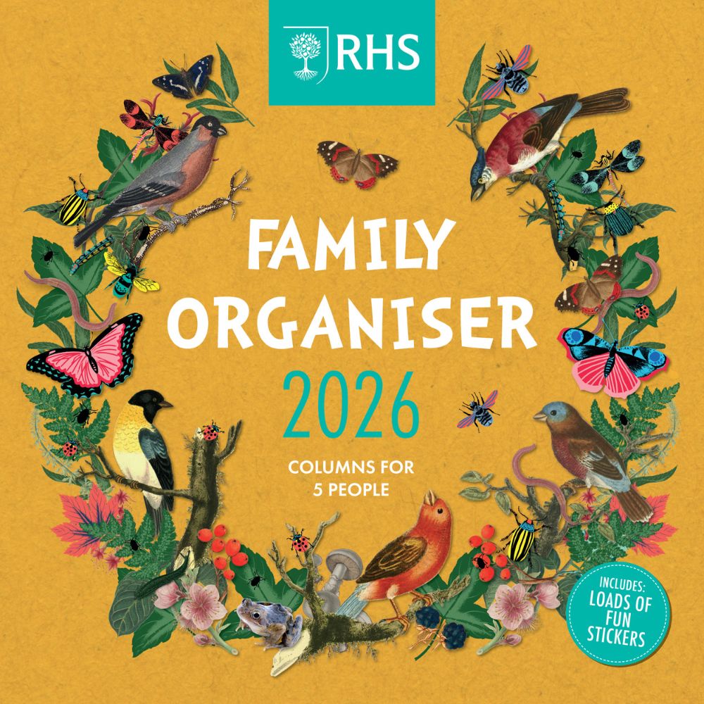 2026 Family Organiser Calendar (with Pocket And Stickers) Official Product