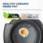 6l Electric Pressure Cooker – 12 Preset Programs, Ceramic Non-stick Inner Pot, Dual Heating, Touch Control