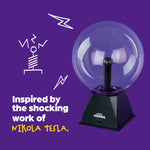 Plasma Ball Lamp 8 Inch Magic Glass Lightning Sphere Gadget