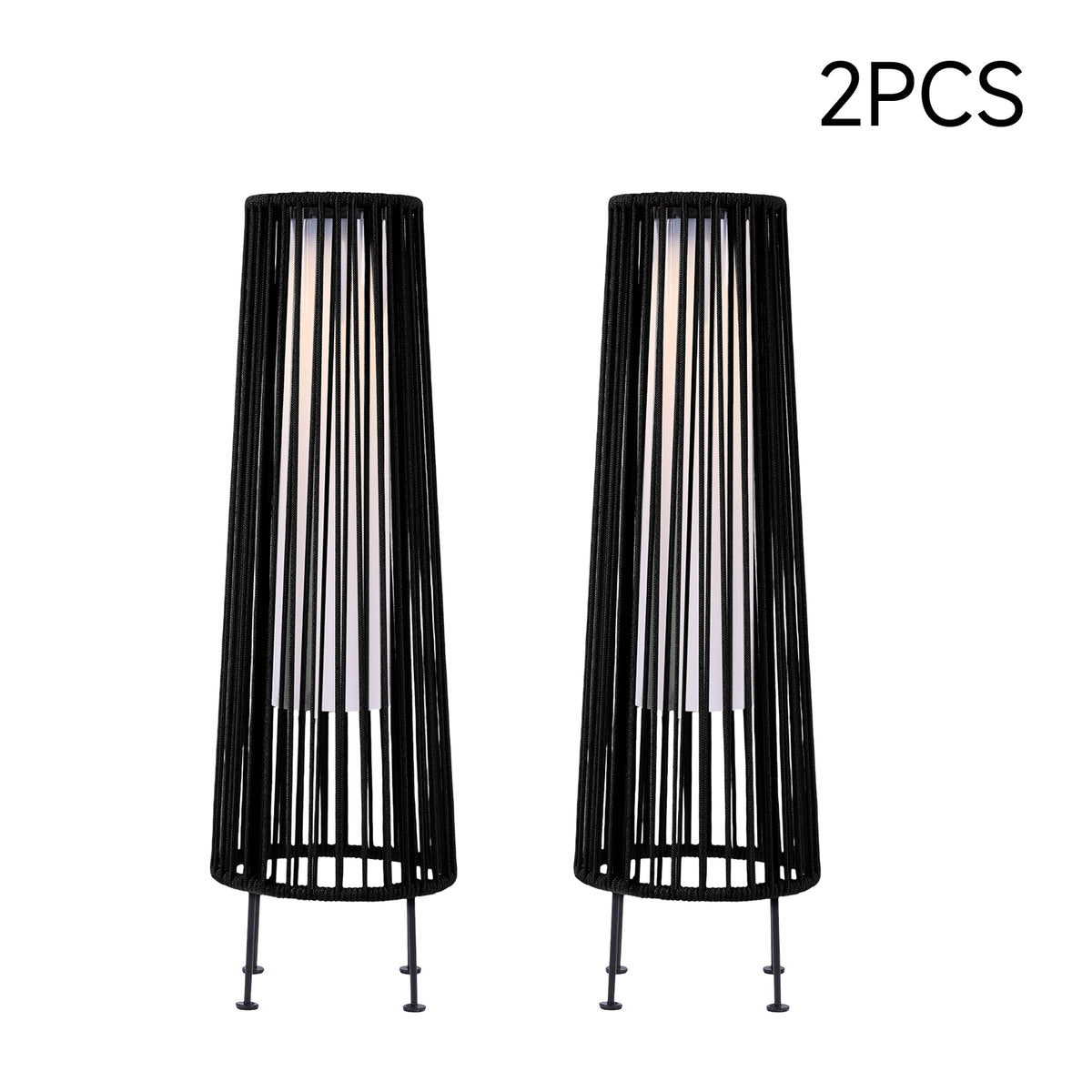 Breeins Solar Garden Floor Lights With Led Lighting