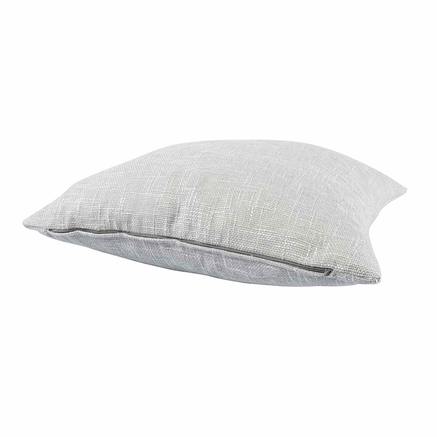 Textured Cushion Cover | 45cm x 45cm | Light Grey