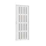 Breeins Magnetic Sliding Pvc Concertina Folding Door With Clear Panels