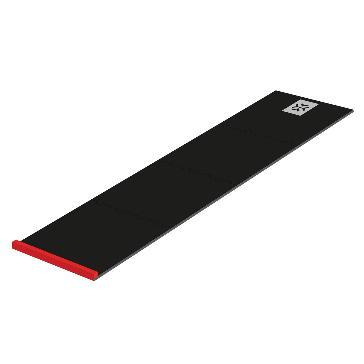 Darts Puzzle Floor Protector Oche Mat | One Size | Red