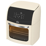 12l Air Fryer Oven With 8 Preset Modes 1800w | One Size | Cream