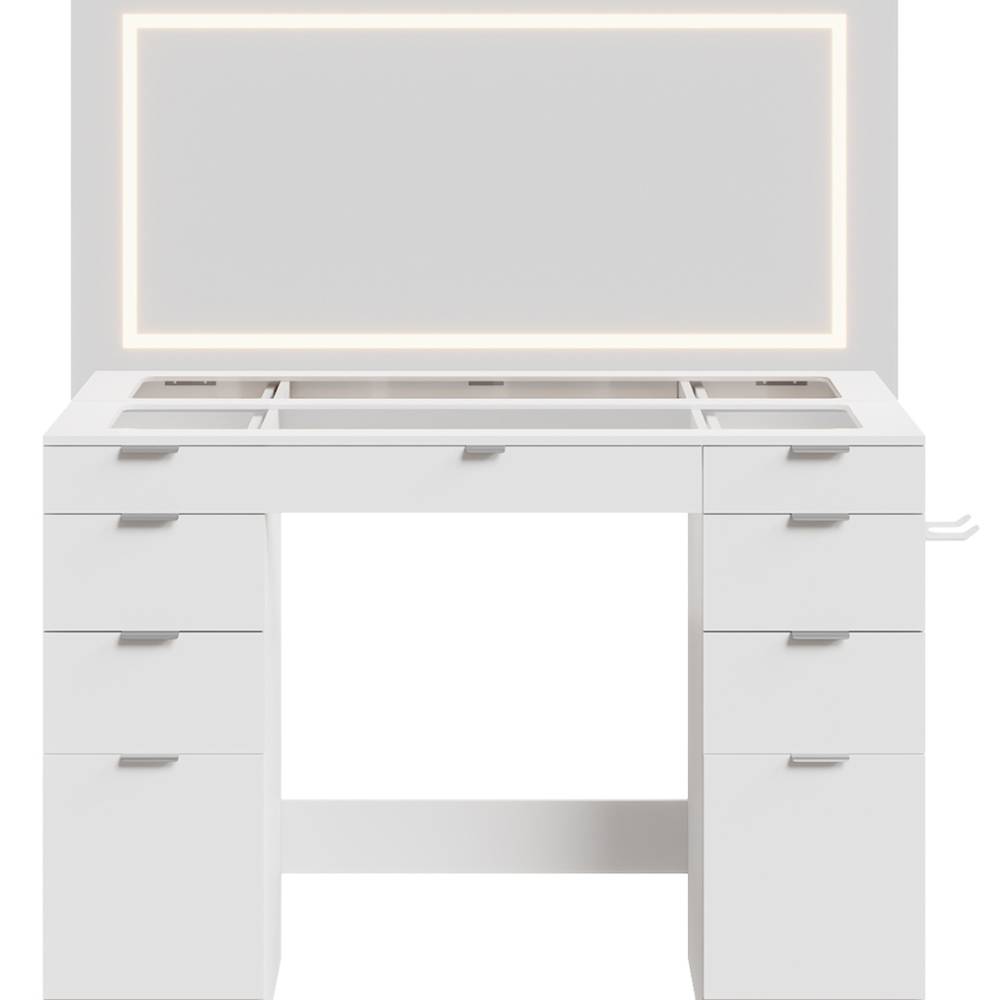 Dressing Table With Led Illuminated Mirror