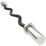 4ft Olympic Ez Curl Bar, Barbell Bar For 2" Weight Plates