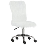 Vanity Chair, Swivel Computer | White