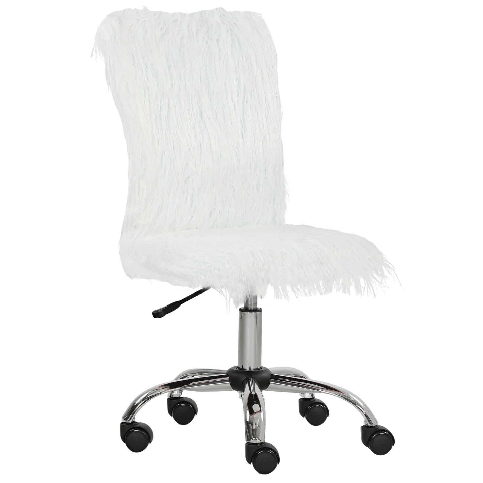 Vanity Chair, Swivel Computer | White