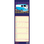 Vw Campervan 2026 Slim Calendar Official Product