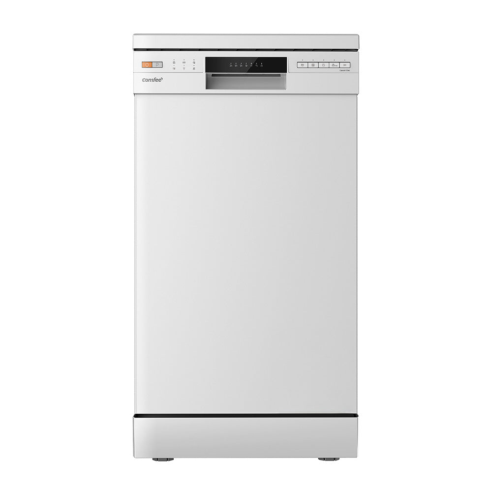 White Freestanding Dishwasher With 10 Place Settings & 6 Washing Programs