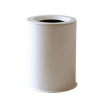 Bathroom Bin, 5l, Easy Bag Fixing, White Stainless Steel Geyser Collection
