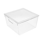 Stackable Clear Fridge Organisers Storage Boxes | Set-of-12