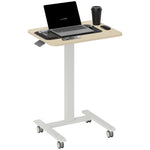 Standing Desk Sit Stand Desk With 4 Rolling Wheels