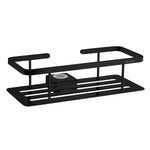 Shower Basket Soap Caddy Storage Shelf For Shower Riser Rail | Black