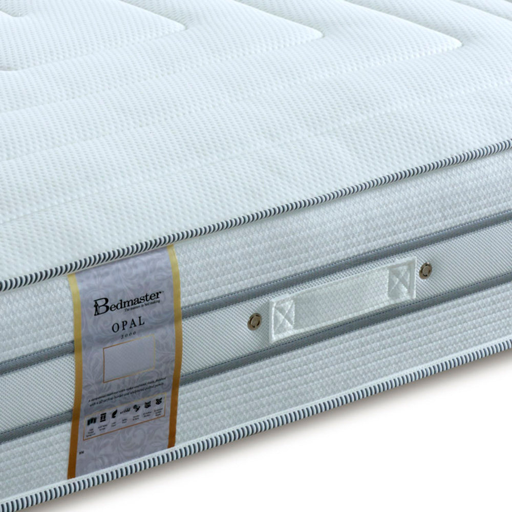 Opal 2000 Pocket Sprung Reflex And Latex Foam Mattress | Double | White