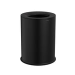 Bathroom Bin 5l Easy Bag Fixing Black Stainless Steel Geyser Collection