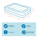 Sunburst Inflatable Paddling Pool - 6.5ft