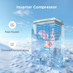 99l Freestanding Chest Freezer (-30℃~10℃) Digital Temperature-control