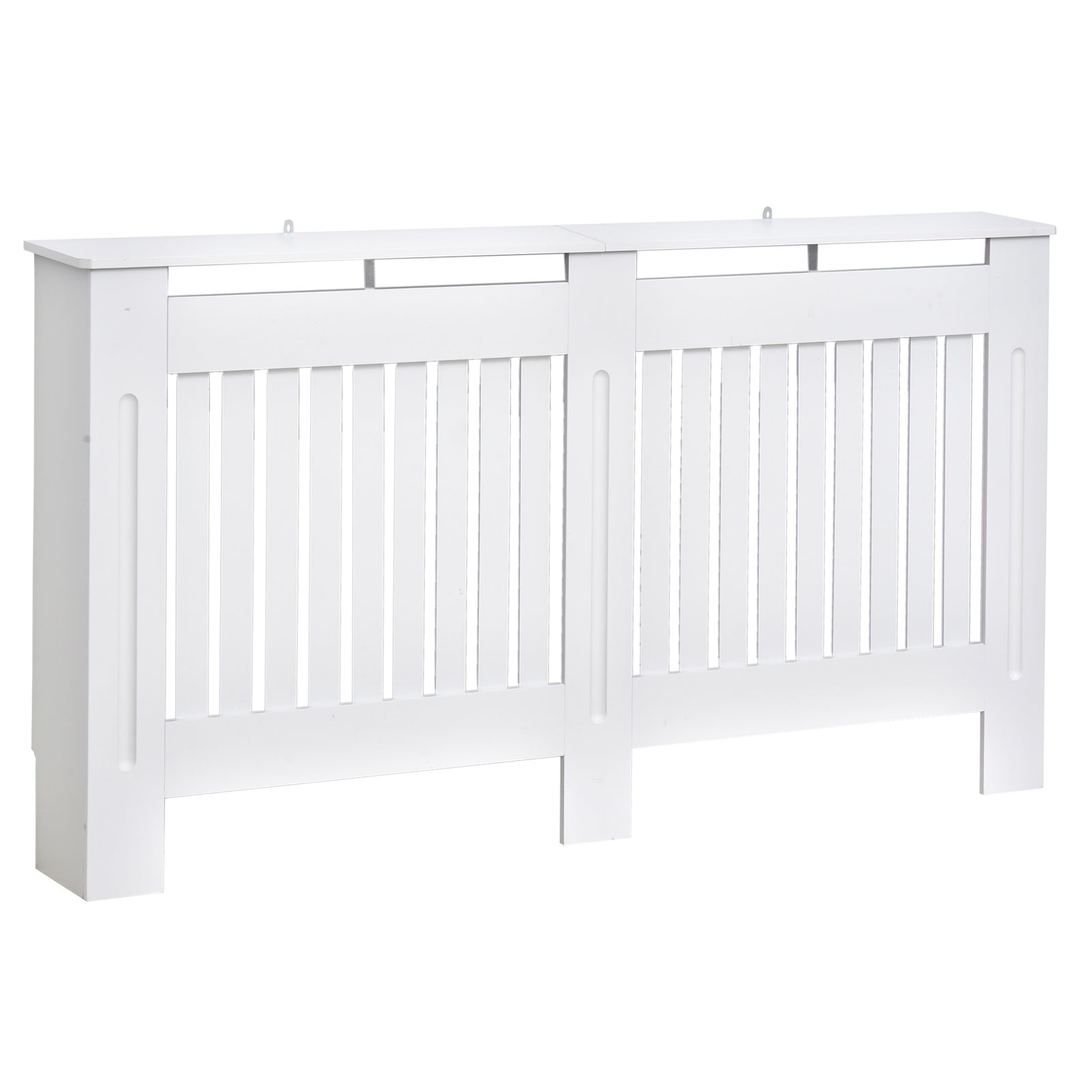 Radiator Cover Painted Slatted Mdf Grill 112/152/172cm | Medium | White