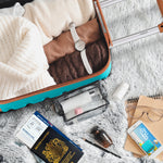 45x36x20cm Lightweight Underseat Cabin Carry On Suitcase - 100+ Airline Approved - Hard Shell Luggage - 4 Wheels | 45 x 36 x 20cm | Aqua