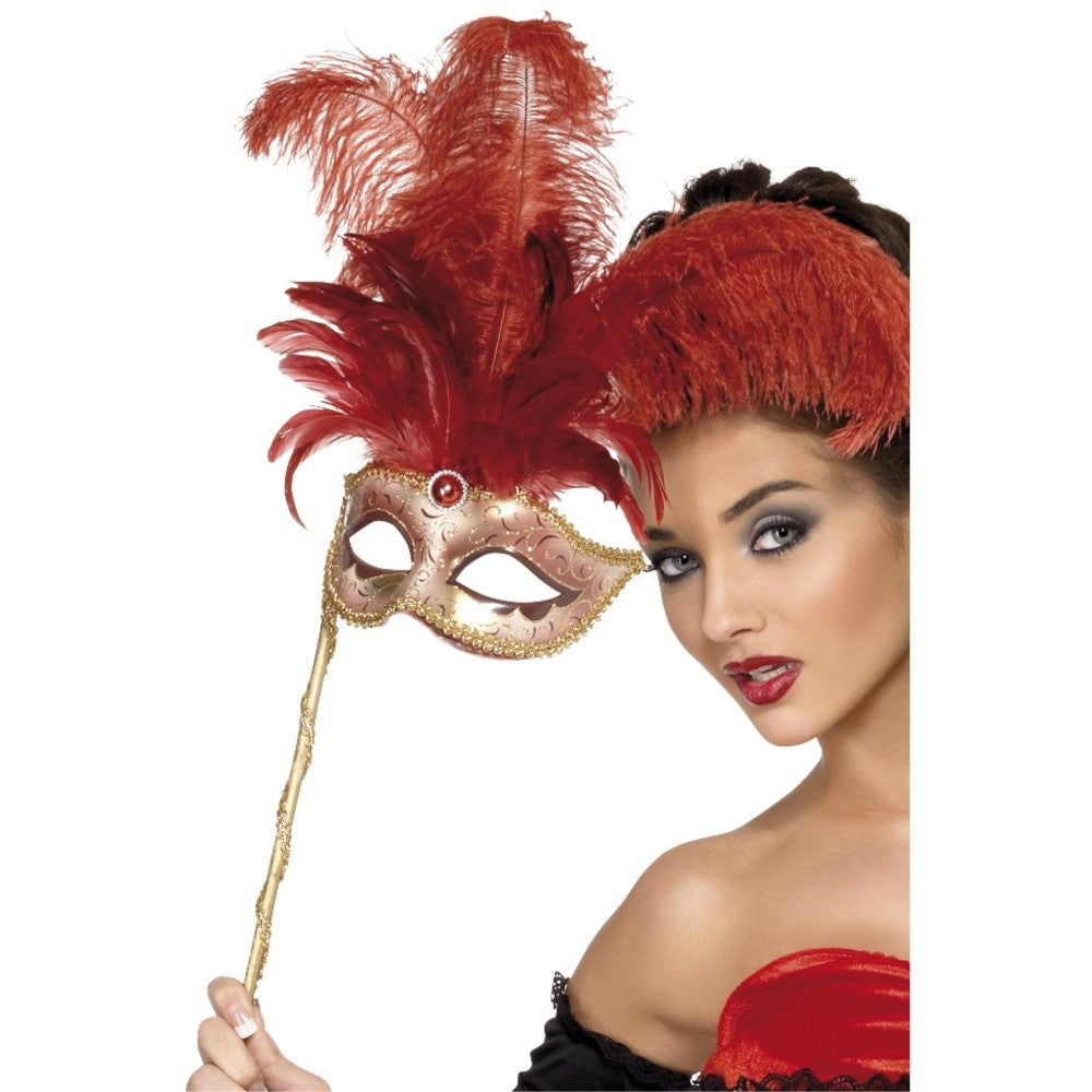 Baroque Fantasy Eyemask | Red
