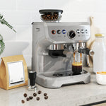 Espresso Machine, Grinder & Steam Wand