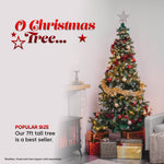 Artificial Snowy Christmas Tree - 7ft