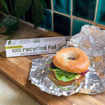 100% Recycled Aluminium Foil - 30cm X 10m | Set of 4 | Silver