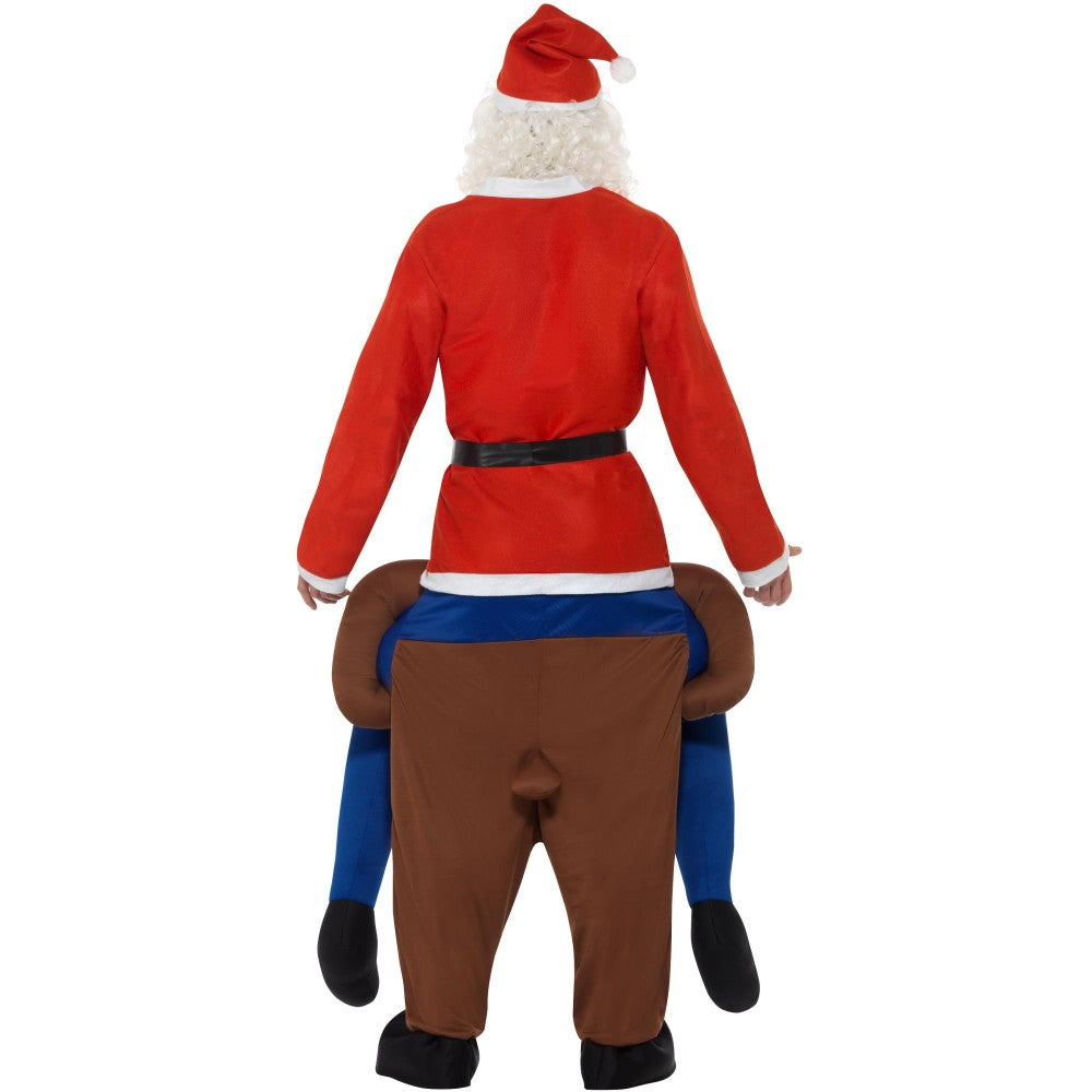 Piggyback Reindeer Rudolf Costume