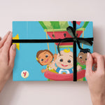 2 Sheets & 2 Tags Wrapping Paper
