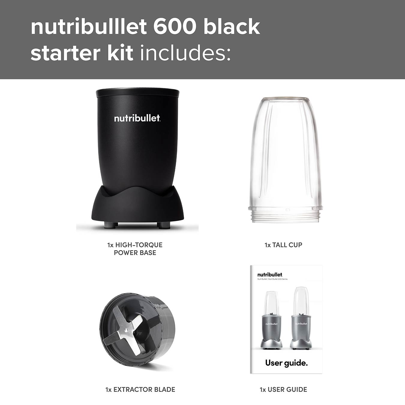 600 Series Starter Kit | Black