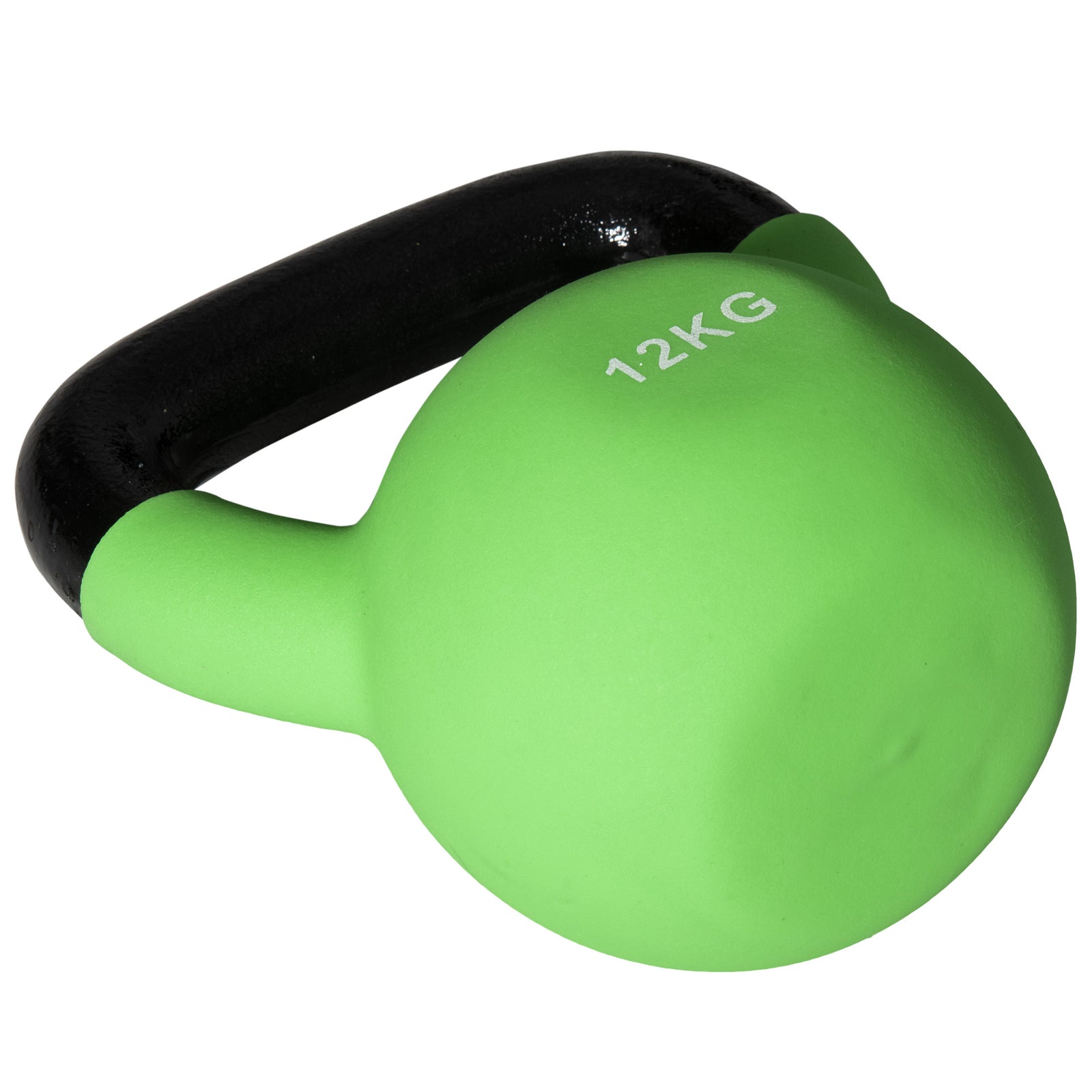 Kettlebell With Soft Body And Non-slip Handle | 12kg | Green