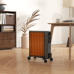 7/9/11 Fin Oil Filled Radiator Portable On Wheels | Large | Gray