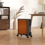 7/9/11 Fin Oil Filled Radiator Portable On Wheels | Large | Grey