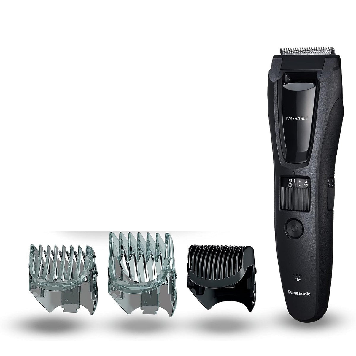 Er-gb62 & Er-gn30 Body, Facial Hair Trimmer Set | Black