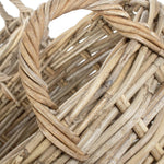 Curved Base Rattan Storage Basket | Set of 2 | Natural