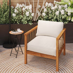 Mosaic Garden Table, 35.5cm Folding Coffee Table | Orange